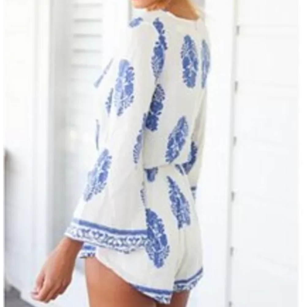 Kranda floral romper